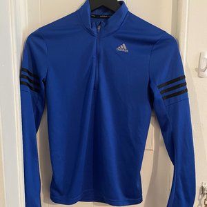 Adidas Light Weight Blue Quarter Zip
